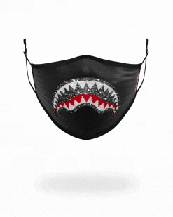 SPRAYGROUND® CLEARCUT FACE MASK (BLACK)