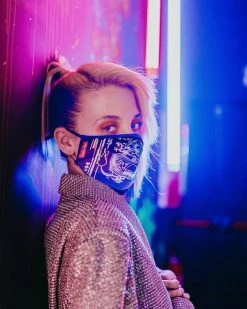 SPRAYGROUND® ナイトドラゴン (NITE DRAGON) FACE MASK FACE MASKS