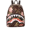 SPRAYGROUND® BAGS SHARKFLOWER SAVAGE BACKPACK (SMALLER MORE ELEGANT BACKPACK)