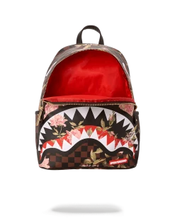 SPRAYGROUND® BAGS SHARKFLOWER SAVAGE BACKPACK (SMALLER MORE ELEGANT BACKPACK)