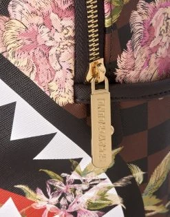 SPRAYGROUND® BAGS SHARKFLOWER SAVAGE BACKPACK (SMALLER MORE ELEGANT BACKPACK)