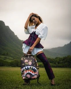 SPRAYGROUND® BAGS SHARKFLOWER DLX BACKPACK