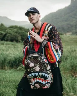 SPRAYGROUND® BAGS SHARKFLOWER DLX BACKPACK