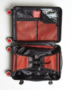 SPRAYGROUND® FULL-SIZE RED CARRY-ON CAMO LUGGAGE BUNDLE