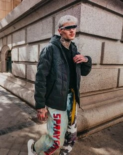 SPRAYGROUND® DAY & NIGHT SHARK JACKET (REFLECTIVE IRIDESCENT) APPAREL+GEAR