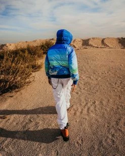 SPRAYGROUND® SHARKSPHERE REVERSIBLE PUFFER JACKET