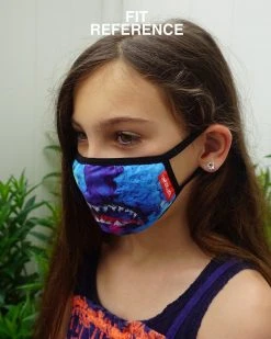 SPRAYGROUND® KIDS FORM FITTING MASK: CHECKS & CAMO