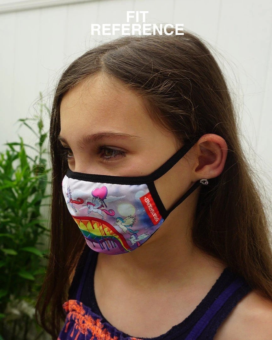 SPRAYGROUND® KIDS FORM FITTING MASK: COLOR DRIP 6 SPRAYGROUND® KIDS FORM FITTING MASK: COLOR DRIP
