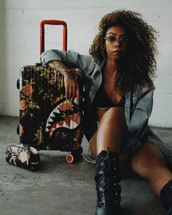 SPRAYGROUND® SHARKFLOWER POUCH BAGS