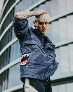 SPRAYGROUND® APPAREL+GEAR 3AM PULLOVER PUFFER JACKET