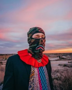 SPRAYGROUND® JUNGLE PARIS SKI MASK APPAREL+GEAR