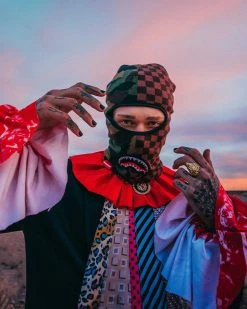 SPRAYGROUND® JUNGLE PARIS SKI MASK APPAREL+GEAR