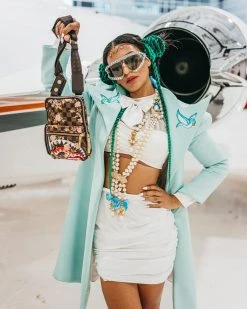 SPRAYGROUND® SHARKFLOWER CROSSBODY SLING