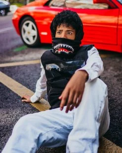 SPRAYGROUND® NINJA SHARK PULLOVER PUFFER VEST